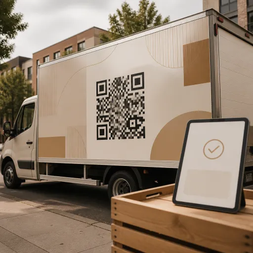 QR codes sur covering camion : convertir un contact visuel en lead qualifié