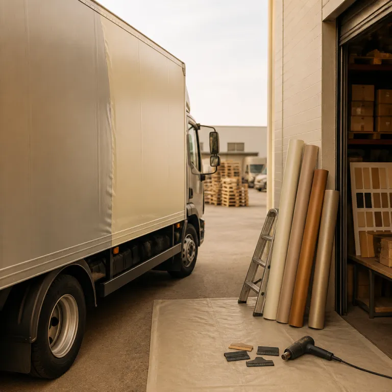 Coût covering camion : budgétiser son habillage publicitaire de A à Z